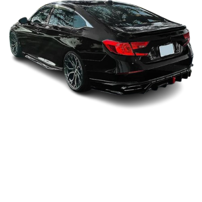Honda Accord ( 2021 - 2023 ) Difüzör , Kenar Flaplar , Alt Lip ve Led Lambası (Plastik)